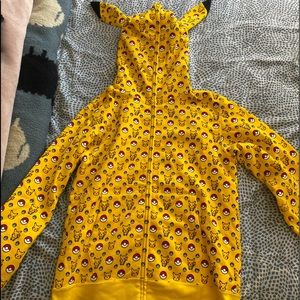 A Bathing ape zip up Pokémon sweater size L